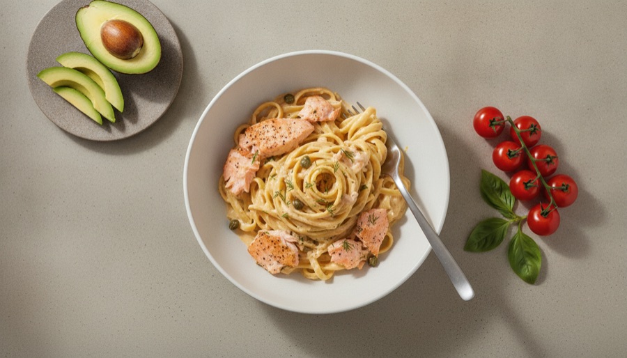 Creamy Salmon Pasta
