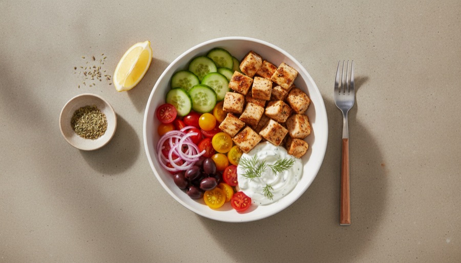 Greek Chicken Bowl
