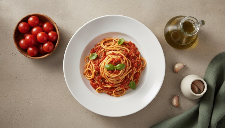 Spaghetti with Marinara