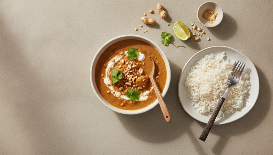 Nutty Chicken Curry