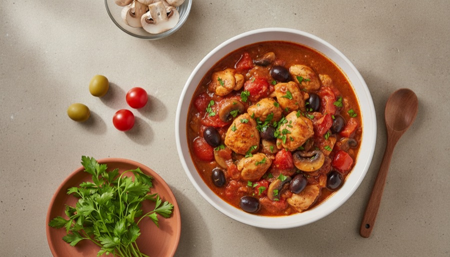 Chicken Marengo