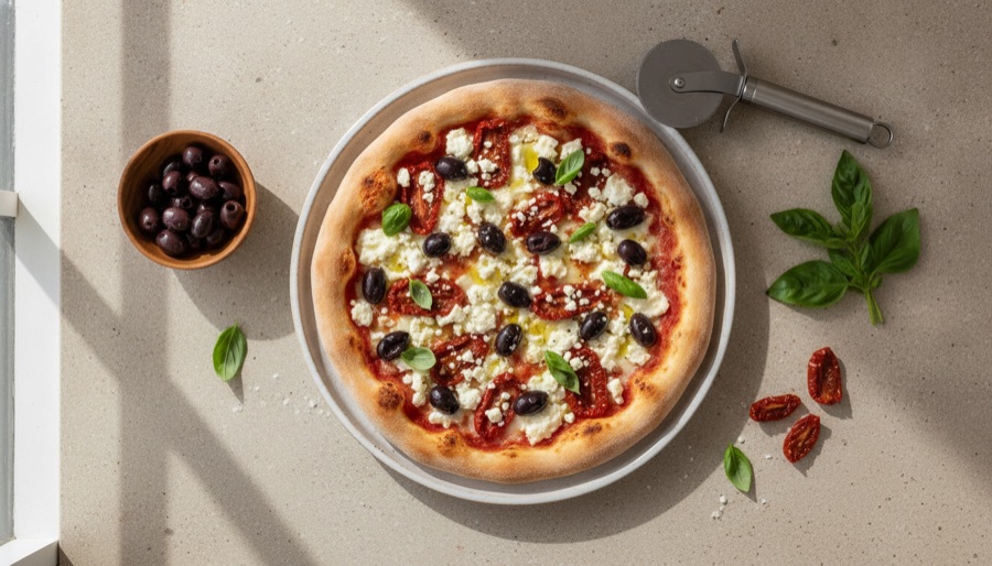 Mediterranean Pizza