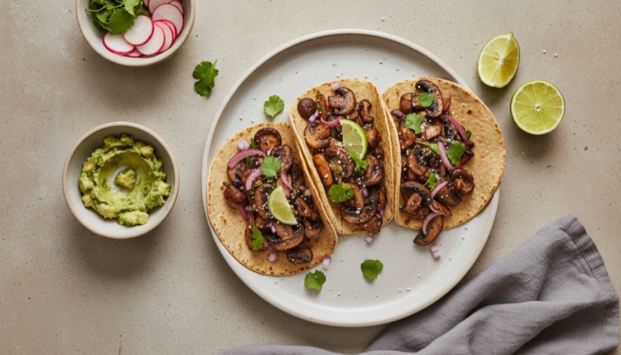 Mushroom Tacos