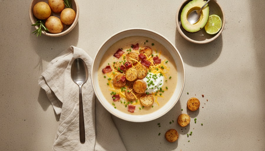 Loaded Baked Potato Soup