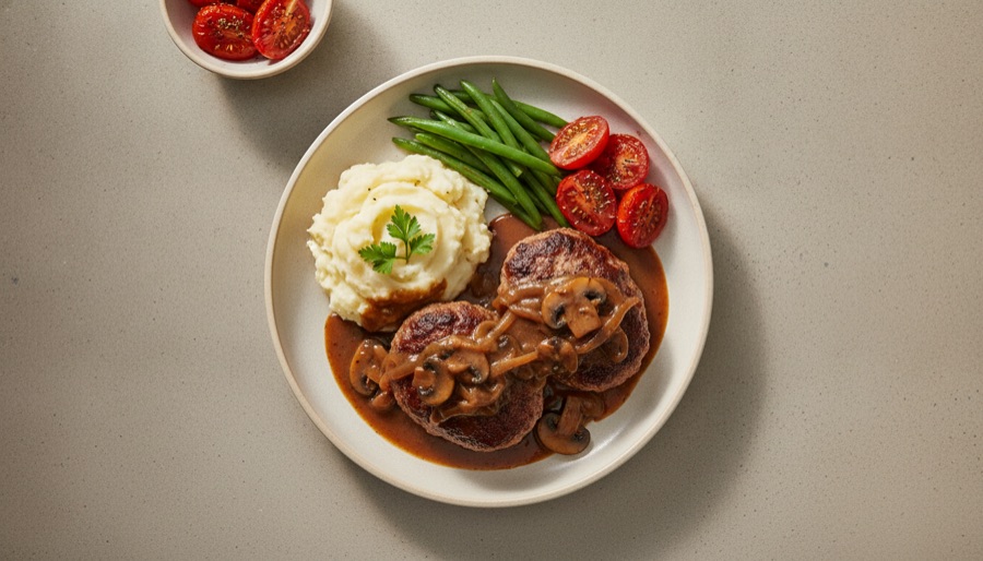 Salisbury Steak with Gravy