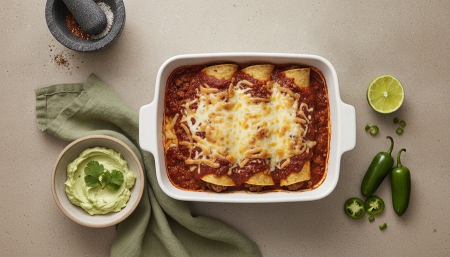 Beef Enchiladas