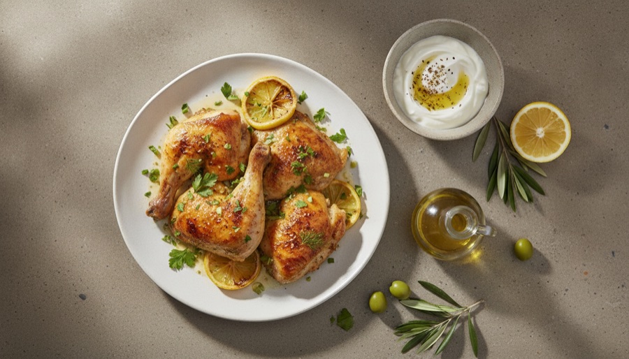Greek Lemon Herb Chicken