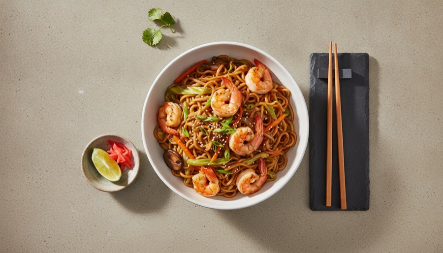 Shrimp Yakisoba