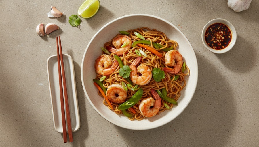 Shrimp Lo Mein