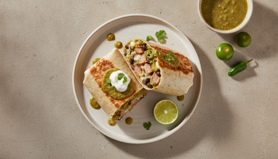 Chile Verde Burrito
