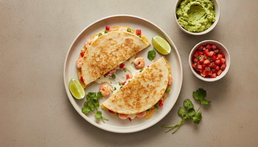 Shrimp Quesadillas
