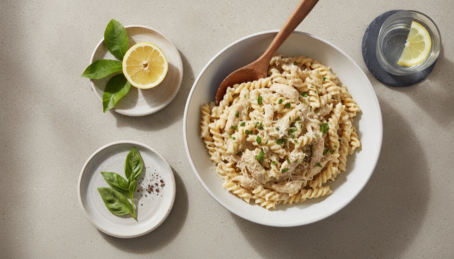 Slow Cooker Chicken Alfredo
