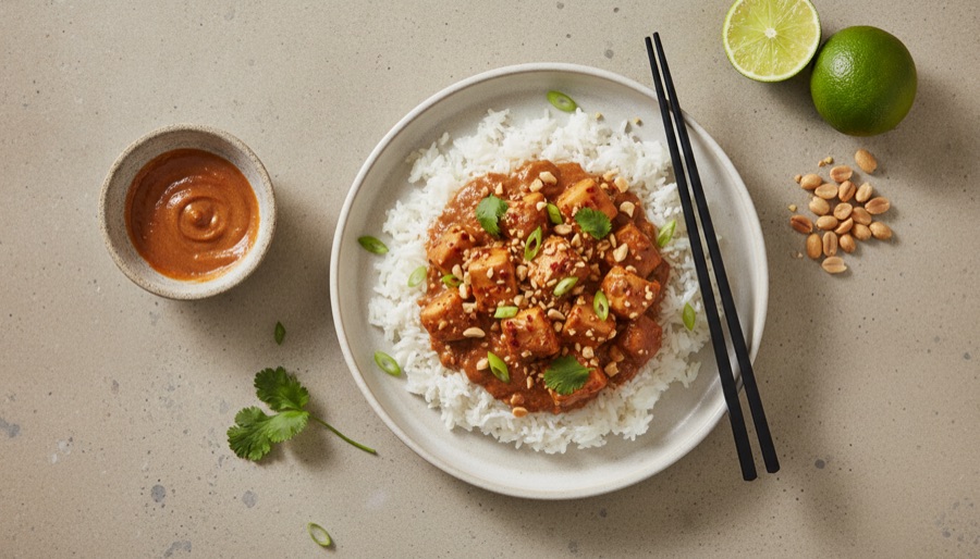 Spicy Peanut Chicken