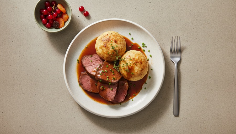 Sauerbraten with Potato Dumplings