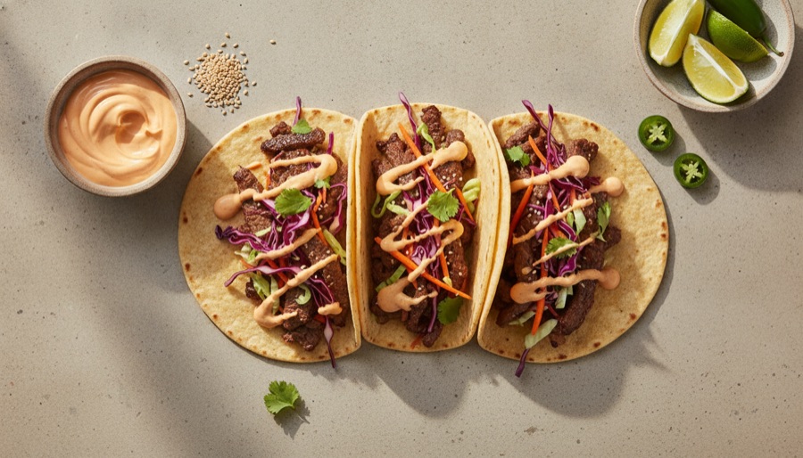 Korean BBQ Tacos