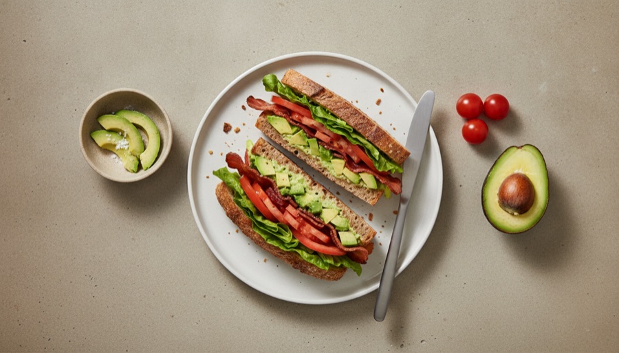 BLT with Avocado