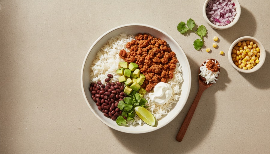 Beef Burrito Bowl