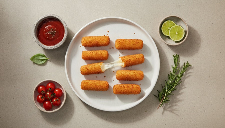 Fried Mozzarella Sticks