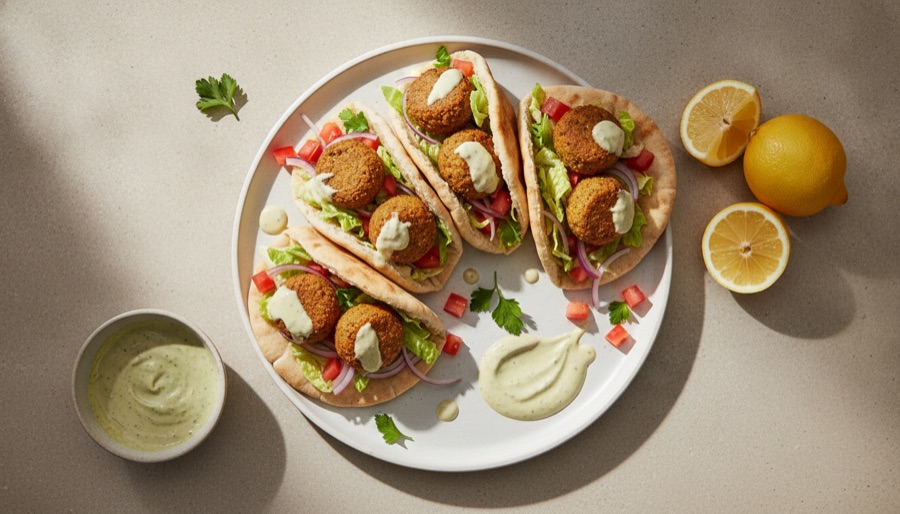 Falafel Pitas