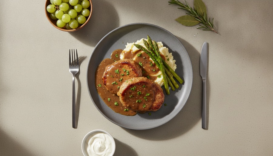 Smothered Pork Chops with Gravy