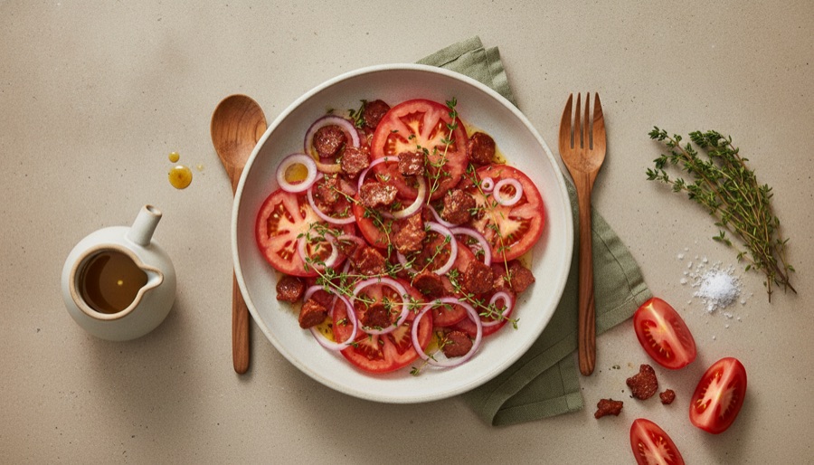 Chorizo & Tomato Salad