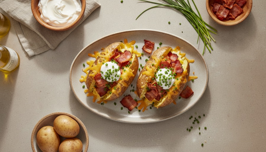Loaded Baked Potatoes