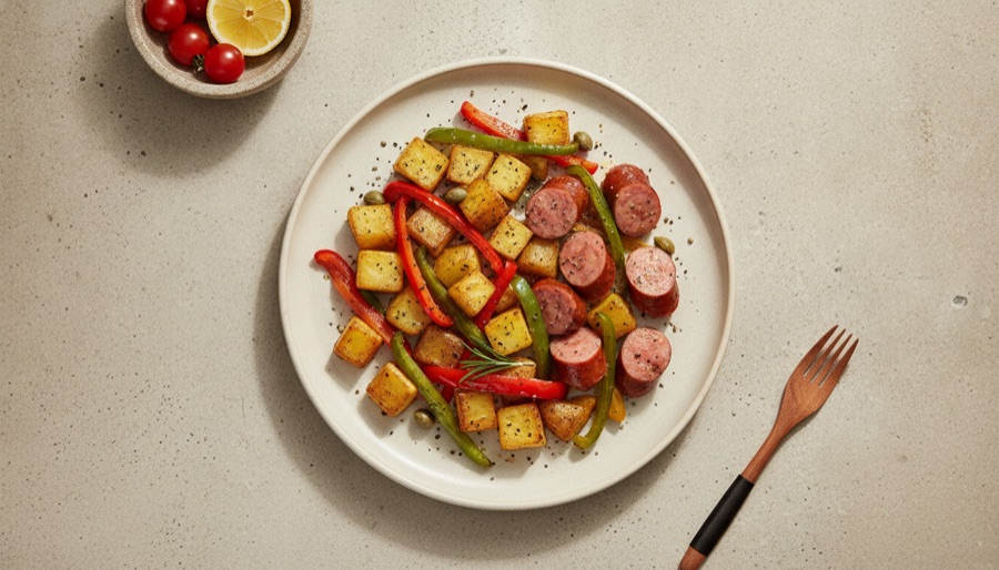 Smoked Sausage Plate