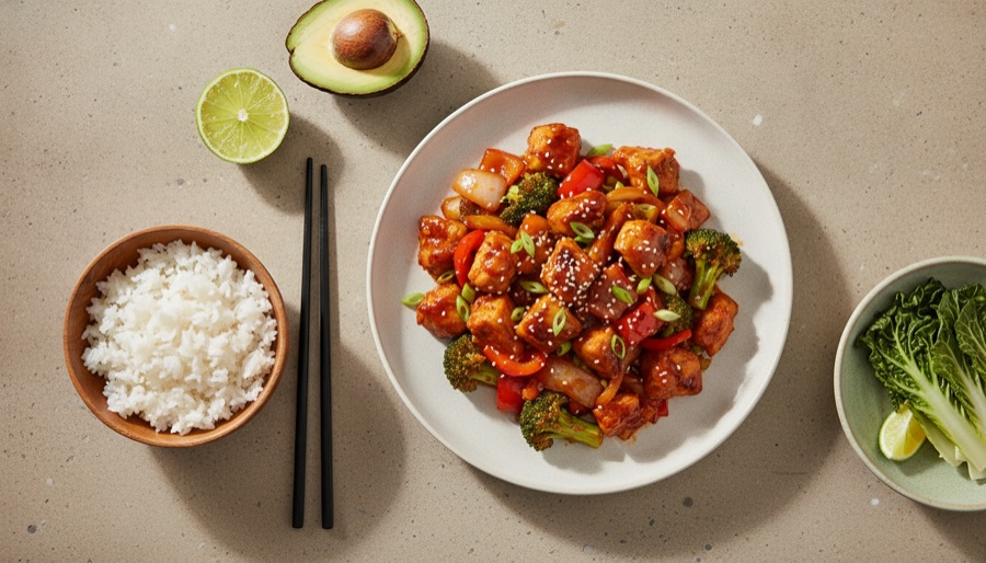 Korean Chicken Stir-Fry