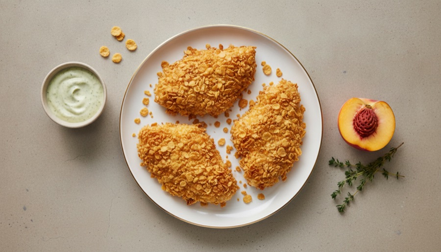 Cornflake Crusted Chicken