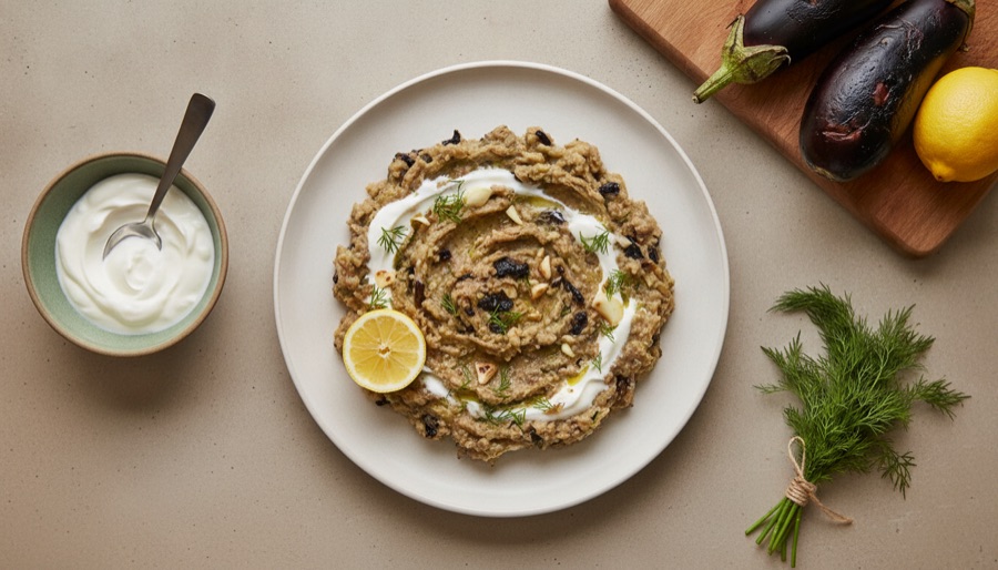 Smoked Eggplant Purée