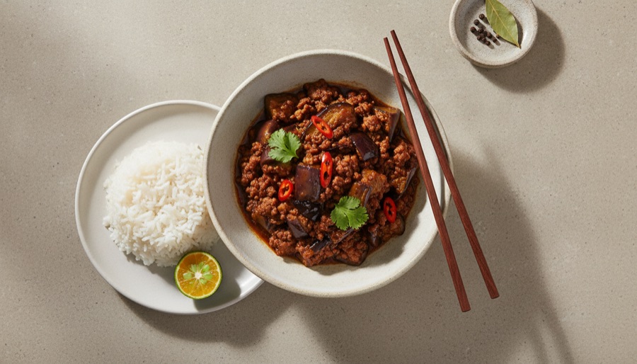 Eggplant Adobo