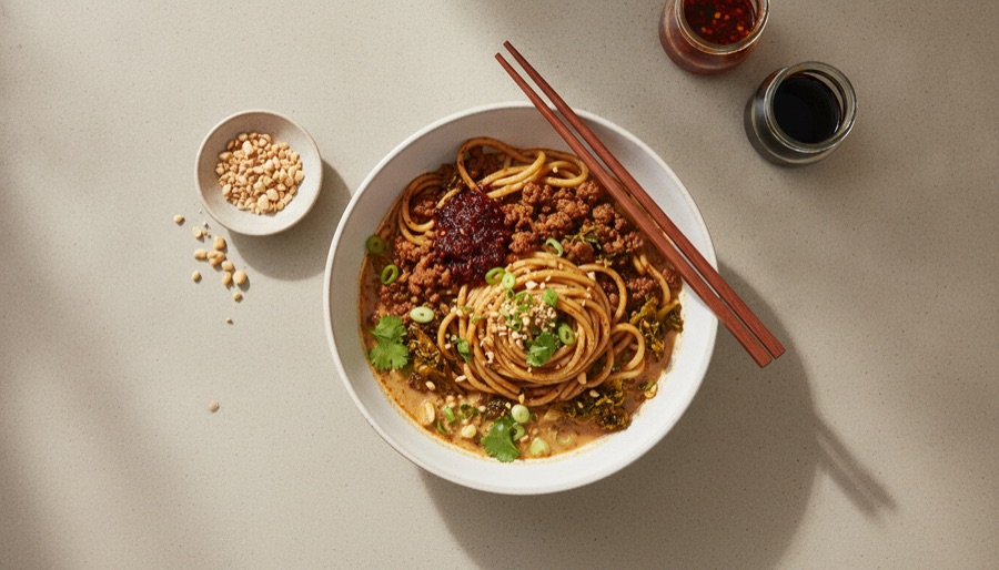 Dan Dan Noodles with Pork