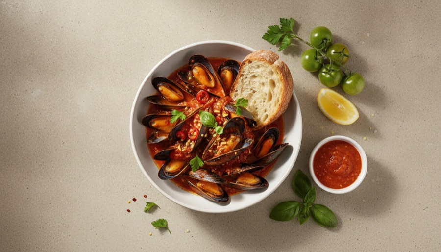 Mussels Fra Diavolo