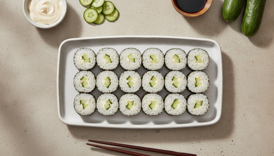 Homemade Sushi Rolls