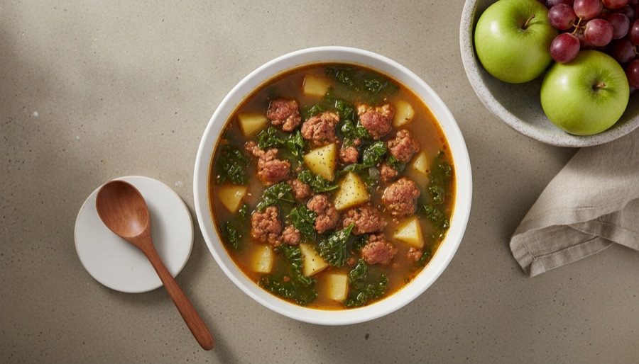 Sausage and Kale Soup