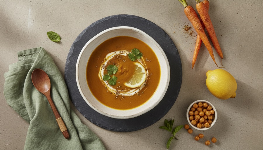 Moroccan Carrot Soup