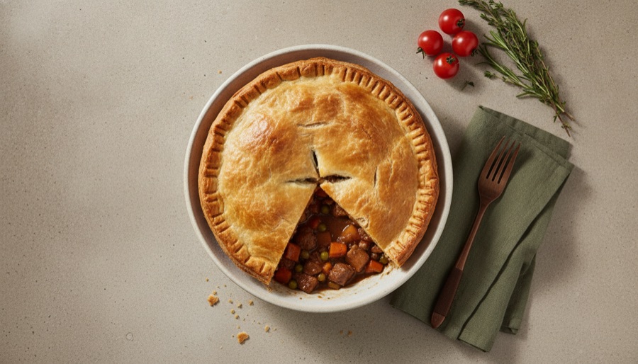 Lamb and Potato Pie