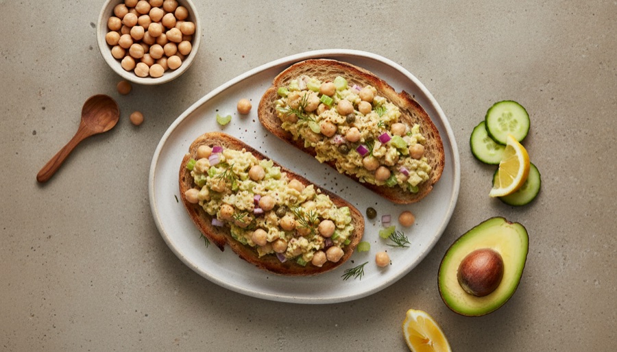 Chickpea Salad Sandwiches