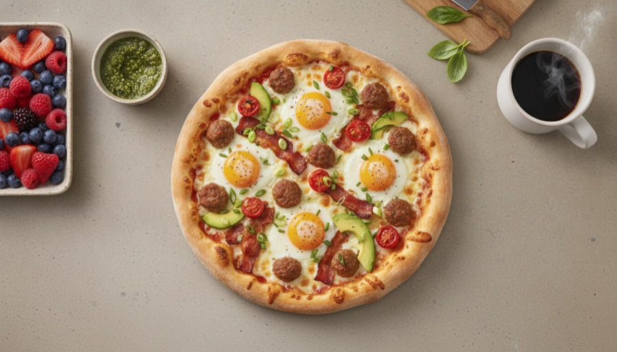 Breakfast Pizza