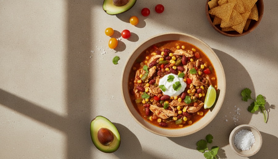 Southwestern Chicken Chili