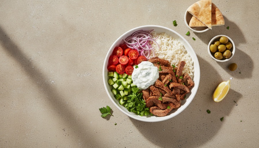 Beef and Lamb Gyro Bowl