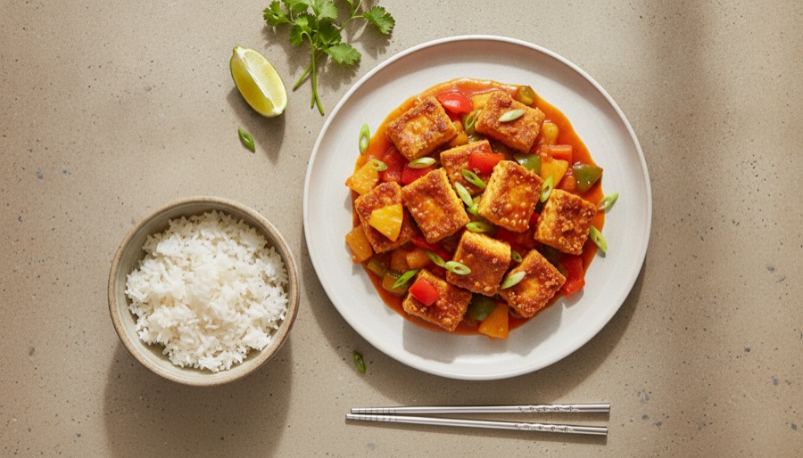 Sweet and Sour Tofu