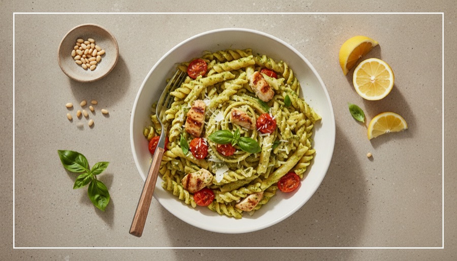 Pesto Chicken Pasta
