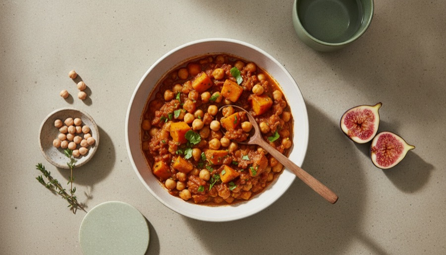 Chickpea and Sweet Potato Stew
