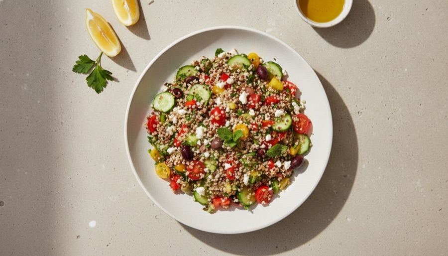 Mediterranean Quinoa Salad