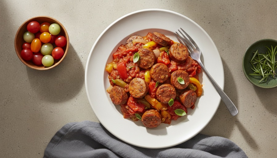 Sausage and Peppers