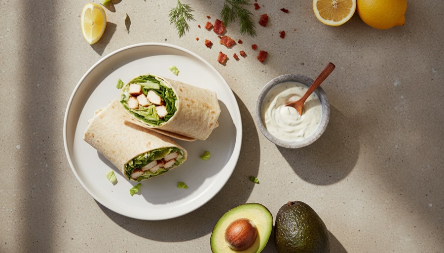 Chicken Bacon Ranch Wraps