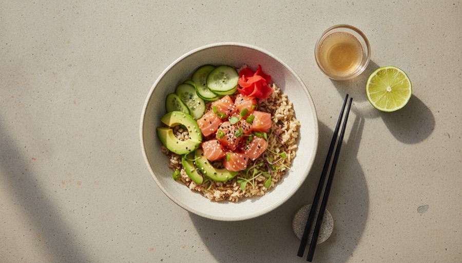 Salmon Poke Bowl