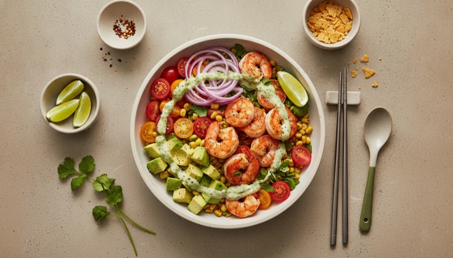 Shrimp Burrito Bowl
