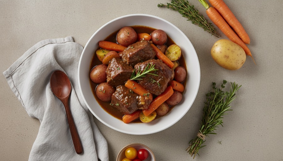 Pot Roast with Potatoes and Carrots